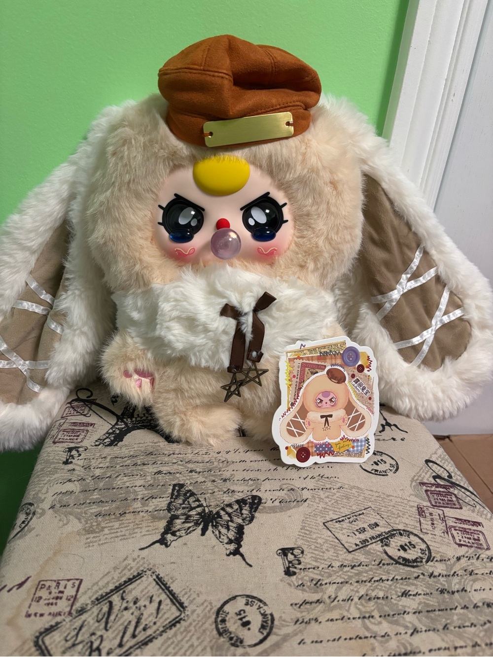Baby Three Pocket Tubaobao Brown Bunny 400% New Bubble face